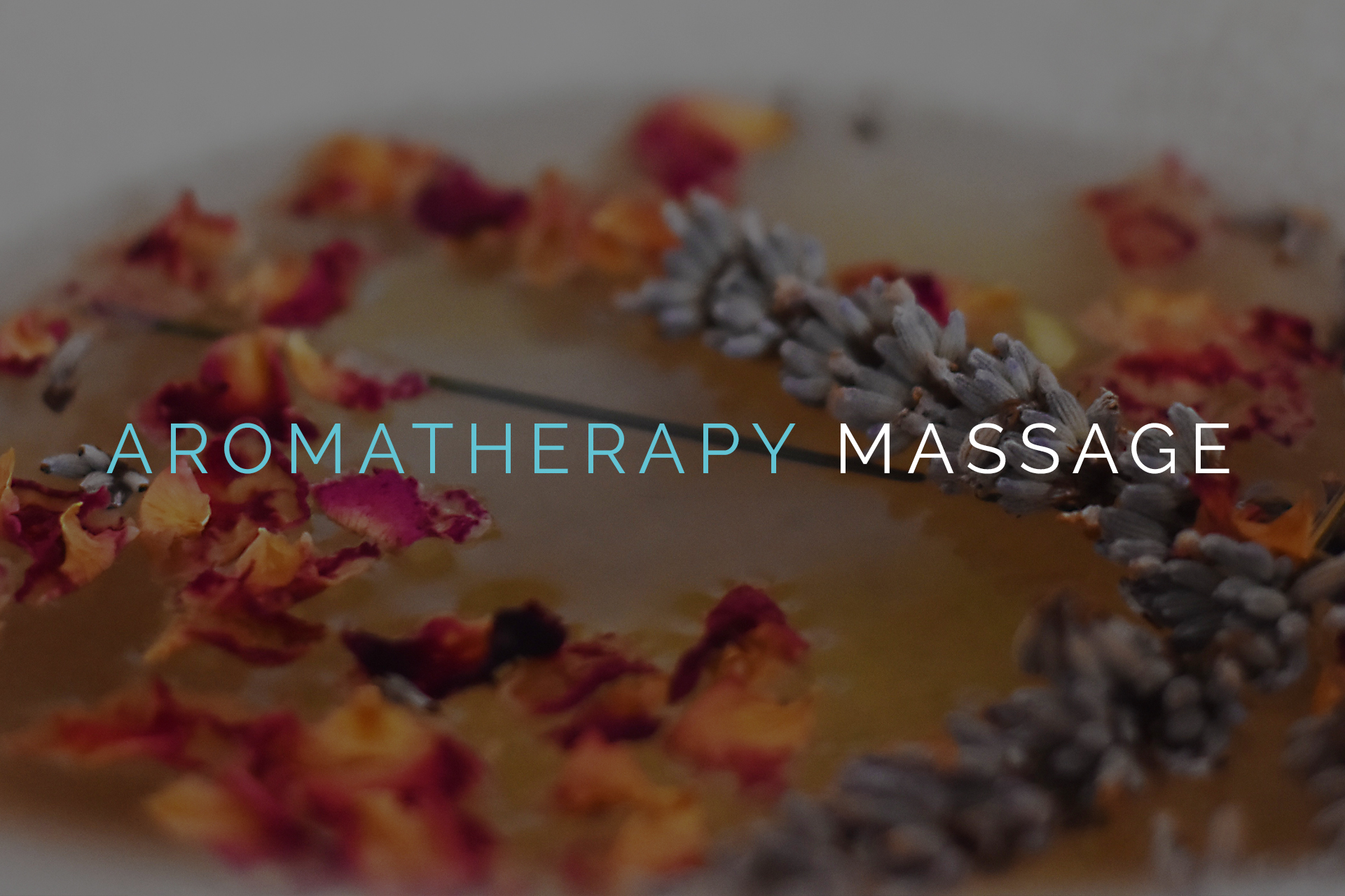 aromatherapy massage